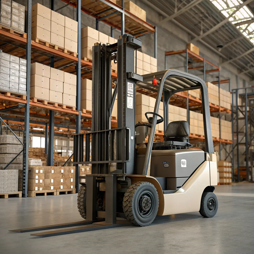 Forklift for warehouse operations